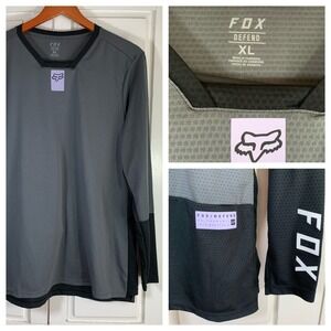 Fox Racing Defend LS Jersey Men's XL MTB Cycling Jersey Mountain Biking